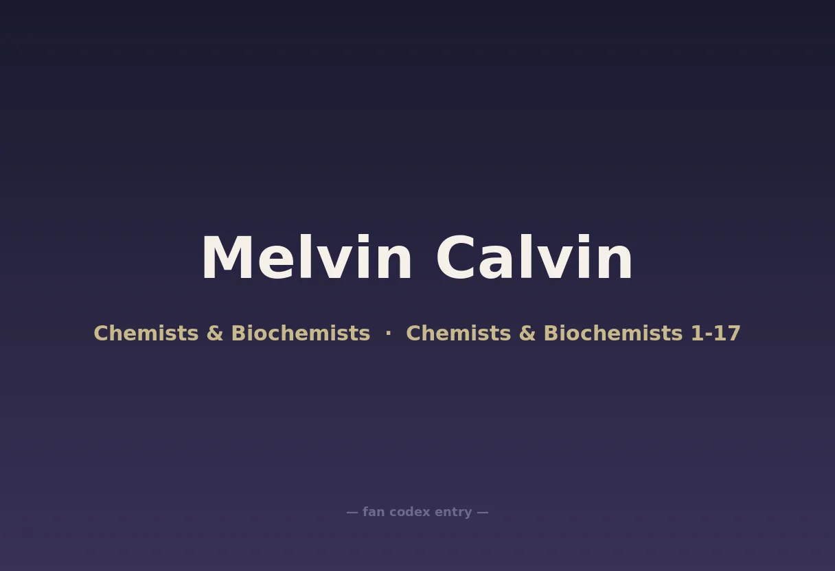 Melvin Calvin