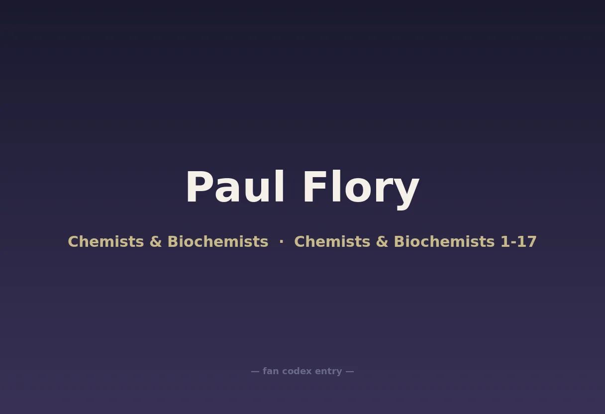 Paul Flory